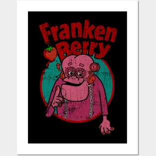 Distressed FrankenBerry Posters and Art